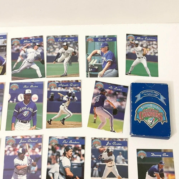 1992 10th Anniversary  Edition Toronto Blue Jays Fire Safety Cards - Picture 6 of 16